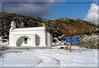 Chappel in the snow.